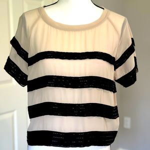Jessica Simpson Beaded Dress Blouse